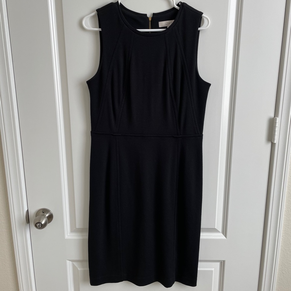 Loft Sleeveless Sheath Dress
